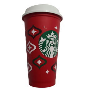 Starbucks Holiday 2023 Red Cup Day (16 oz) Reusable Hot Cup